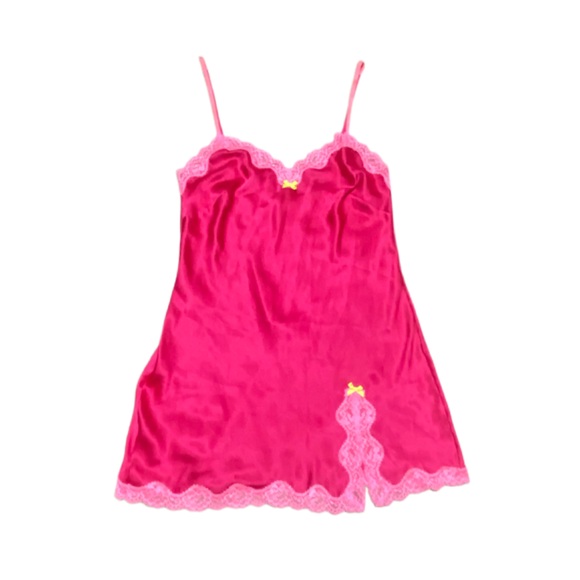 Victoria's Secret Other - Victoria Secret Women’s Vintage Pinks Romantic Cami Lace Lined Slip Dress Sz M